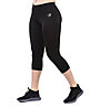 Get Fit Capri Pant Tec W - pantaloni fitness 3/4 - donna, Black