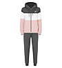 Get Fit Color Block - tuta sportiva - donna, Grey/White/Pink