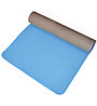 Get Fit Cork TPE Yoga - tappetino yoga, Blue/Brown