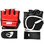Get Fit Cowhide Leather Fit Box Gloves - Boxhandschuhe, Red/Black