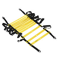 Get Fit Koordinationsleiter - Fitnessausrüstung, Black/Yellow
