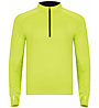 Get Fit M Top 3/4 Zip - Sweatshirt Running - Herren, Yellow/Black