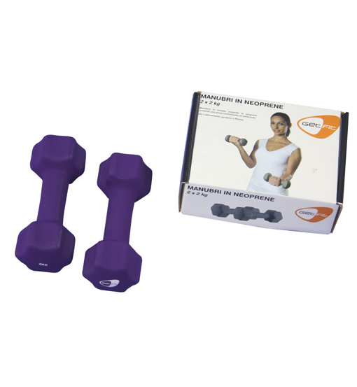 Get Fit Neoprene Dumbbell - coppia manubri