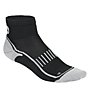 Get Fit Running Socks Bi-Pack - calzini running 2 paia, Black/Grey