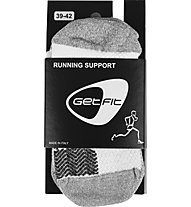 Get Fit Running Support - calzini running - uomo, White