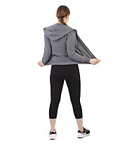 Get Fit Sweater Full Zip Hoody W - Trainingsjacke - Damen, Grey Melange