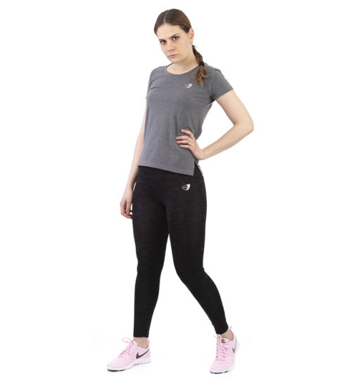 Get Fit Tight Pant Flame W - pantaloni fitness - donna. Taglia L