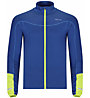 Get Fit Top Full Zip - maglia running a maniche lunghe - uomo, Blue/Yellow