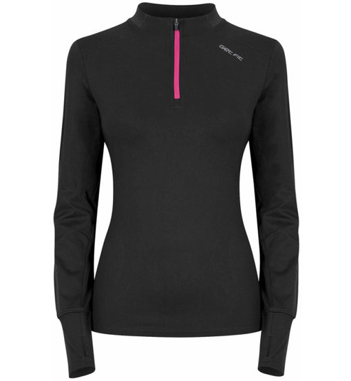 Get Fit Top Half Zip - felpa con zip - donna. Taglia L