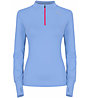 Get Fit Top Half Zip - Sweatshirt Running - Damen , Light Blue/Pink