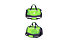 Get Fit Travel Bag Small 28 x 45 x 25 - Sporttasche klein, Green/Grey
