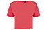 Get Fit W Short Sleeve Crop - T-shirt Fitness - Damen, Red