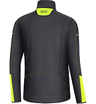 GORE WEAR Thermo Long Sleeve Zip - Laufshirt langarm - Herren, Black/Yellow