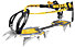 Grivel Air Tech Light WIDE New Classic EVO - ramponi, Light Grey/Yellow