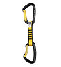 Grivel All-Round Alpha - rinvio arrampicata, Black-Yellow / 11 cm