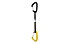 Grivel Alpine Plume Evo - rinvio arrampicata, Black-Yellow / 16 cm
