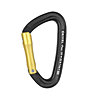 Grivel Plume Straight - moschettone, Black