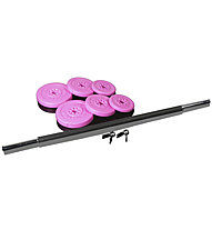 Gymstick 20kg Pump Set - bilancere, Black/Pink