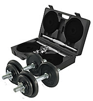 Gymstick Adjustable Dumbbell Set 20 kg - Hantel, Black