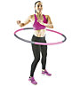 Gymstick Hula Hoop - Fitnessausrüstung, Grey/Pink