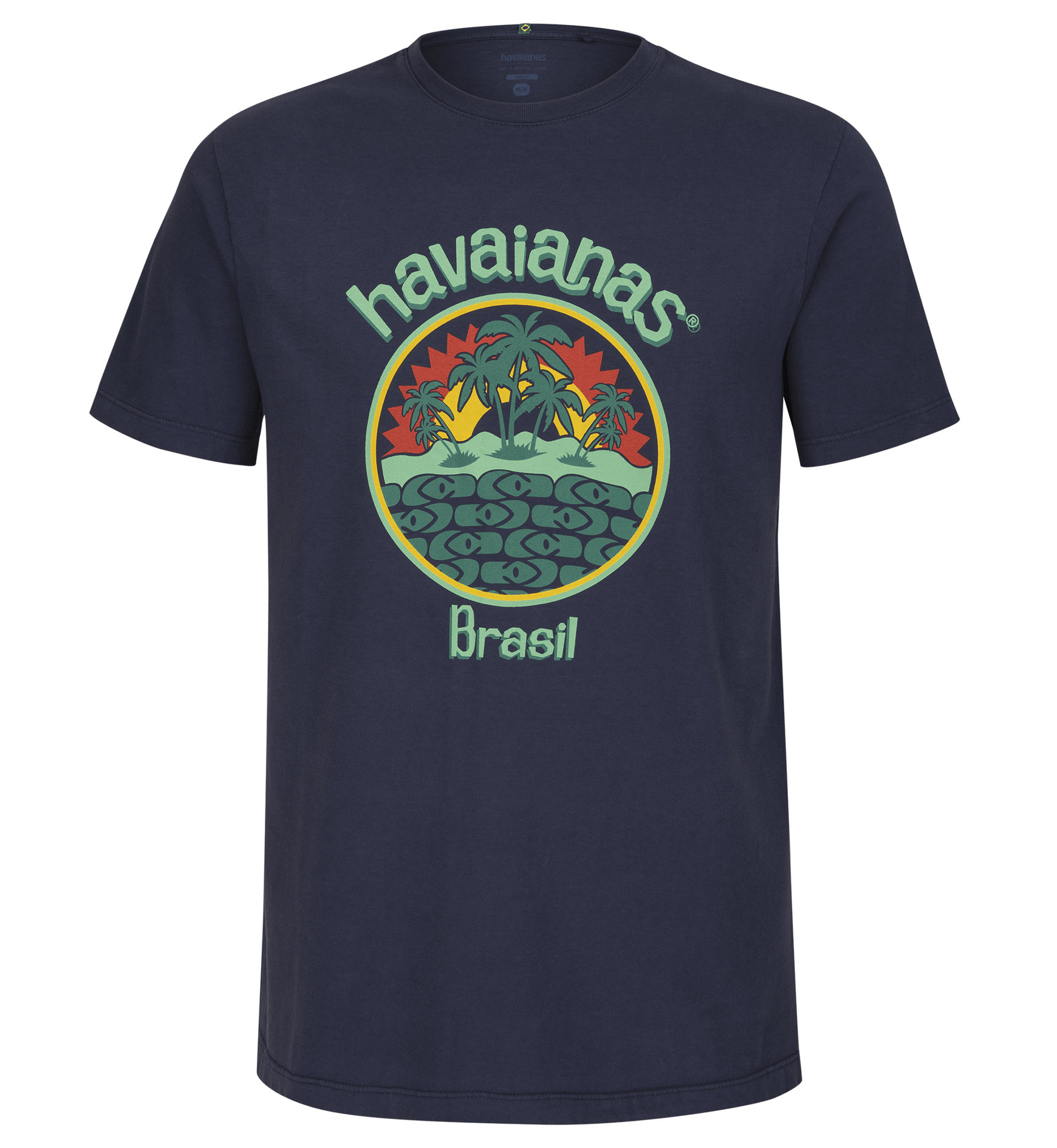 Havaianas Round Patch T-Shirt Herren