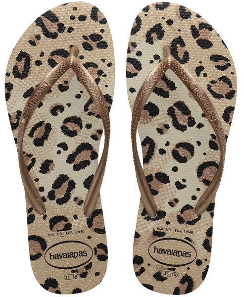Havaianas Slim Animals - Zehensandalen - Damen, Gr. 41/42 BR