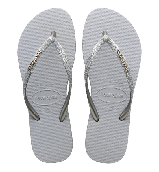 Havaianas Slim Infradito Donna – 100% Gomma, Made In Brazil, Suola Con Motivo Di Riso, Colori Vari