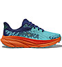HOKA Challenger Atr 7 W - scarpe trail running - donna, Blue/Orange