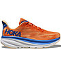 HOKA Clifton 9 - Laufschuhe neutral - Herren, Orange/Blue