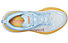 HOKA W Bondi 8 - scarpe running neutre - donna, Light Blue/Orange