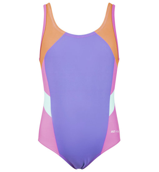 Hot Stuff Color Block Jr: Costume Intero Bambina Piscina
