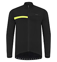 Hot Stuff LS Winter  - maglia ciclismo manica lunga - uomo, Black/Yellow