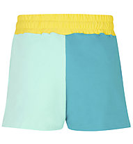 Hot Stuff kurze Hose - Damen, Yellow/Blue/Light Green