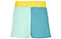 Hot Stuff kurze Hose - Damen, Yellow/Blue/Light Green