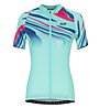 Hot Stuff Race - maglietta ciclismo - donna, Green/Pink