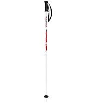 Hot Stuff Race Jr - bastoncino sci bambino, White/Red