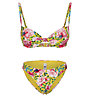 Hot Stuff Schale Cup C - Bikini - Damen, Yellow/Pink/Green