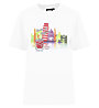 Hot Stuff T-S SS Campari - T-shirt - uomo, White