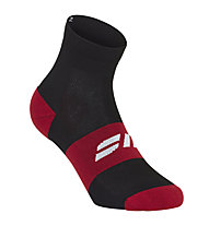 Hot Stuff Tour Sock - Fahrradsocken, Black/Red