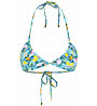 Hot Stuff Triangle W - reggiseno costume - donna, Light Blue/Yellow