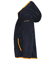 Icepeak Jaipur JR - giacca in pile con cappuccio - bambino, Dark Blue
