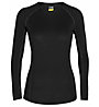 Icebreaker 150 Zone Crewe - maglietta tecnica a maniche lunge - donna, Black