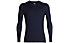 Icebreaker 200 Oasis Crewe - maglietta tecnica a maniche lunghe - uomo, Dark Blue