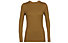 Icebreaker 260 Tech Crewe - maglietta tecnica - donna, Dark Yellow