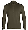 Icebreaker 260 Tech LS Half Zip - Langarmshirt - Herren, Dark Green