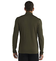 Icebreaker 260 Tech Half Zip - maglietta tecnica a maniche lunghe - uomo, Dark Green