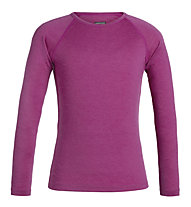 Icebreaker K Merino 200 Oasis - maglietta tecnica - bambino, Pink