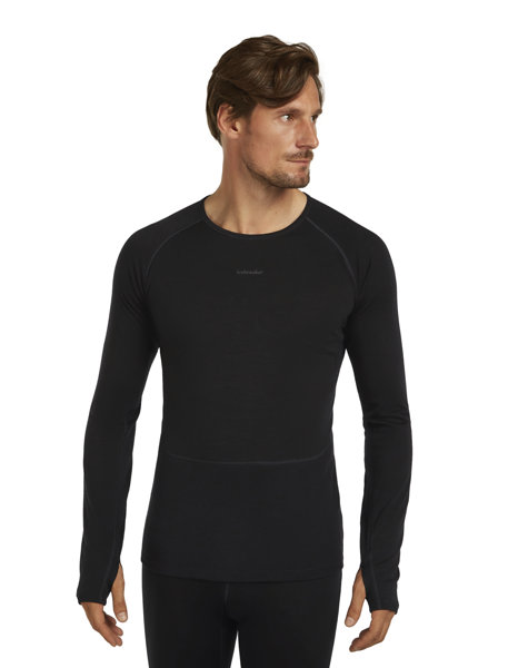 Icebreaker Merino 200 Thermo - Langarm Funktionsshirt - Herren, Gr. M
