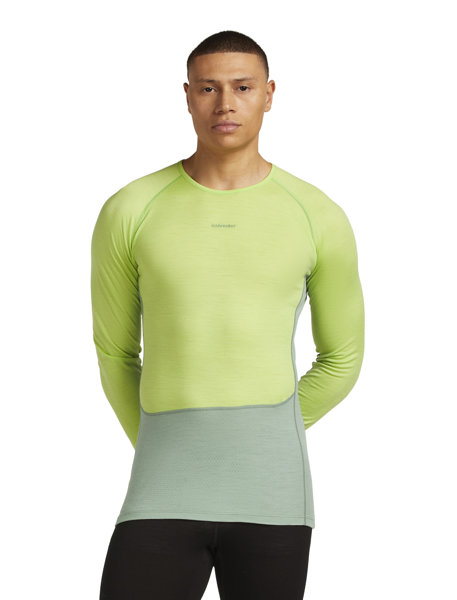 Icebreaker Merino 200 Thermo - Langarm Funktionsshirt - Herren, Gr. S