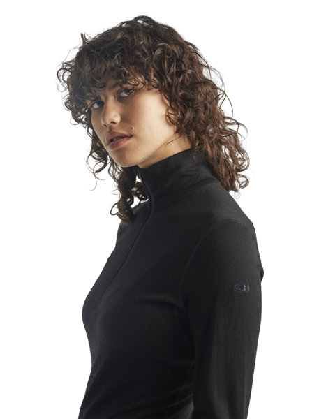 Icebreaker Merino 260 Tech Half Zip - Langarmshirt - Damen, Gr. XL